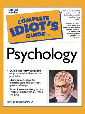 The Complete Idiot's Guide to Psychology - ebook